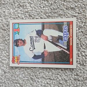 1991 Topps 40 Years Of Baseball Shane Andrews